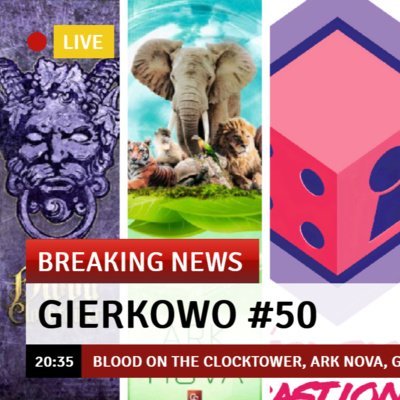 #50Gierkowo - Blood on the Clocktower, Ark Nova, Gallerist, Gugong, On Mars, Great Wall... - Kości, Piony i Bastiony - podcast Opracowanie zbiorowe