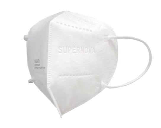 50szt Półmaska filtrująca maska FFP2 SUPERNOVA-P2 PPE 2016/425 Maski