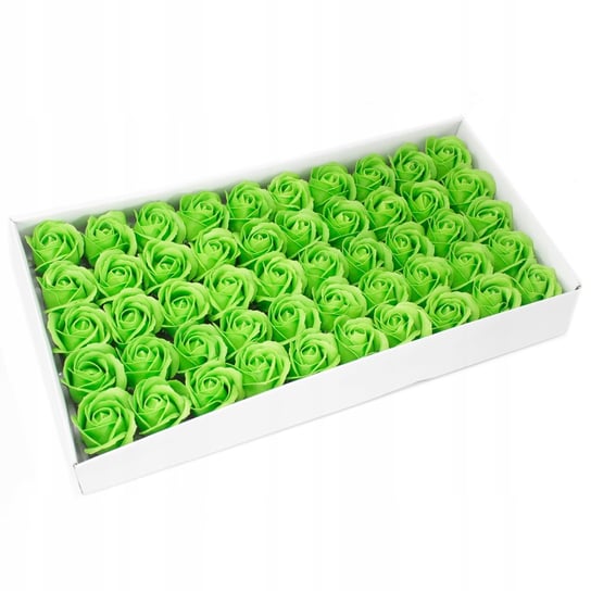 50X Flower Box Mydlane Róża Na Bukiet Kobiet Dzień DOMOSFERA