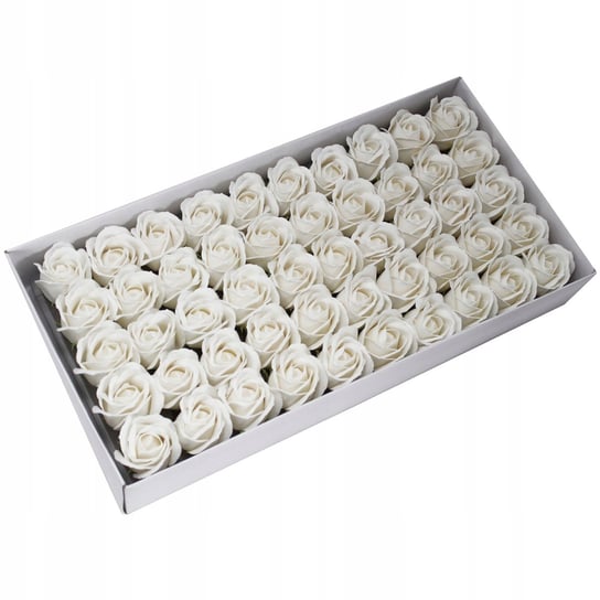 50X Flower Box Mydlane Róża Na Bukiet Kobiet Dzień DOMOSFERA