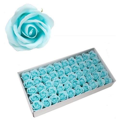 50X Flower Box Pachnące Róże Mydlane Kobiet Kwiaty DOMOSFERA