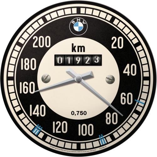 51080 Zegar Ścienny BMW - Tachometer Nostalgic-Art Merchandising