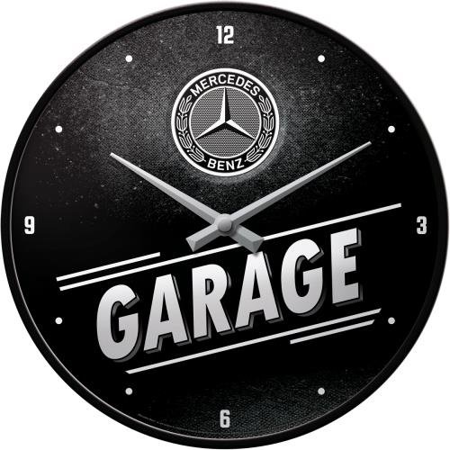 51096 Zegar ścienny Mercedes-Benz Garage Nostalgic-Art Merchandising