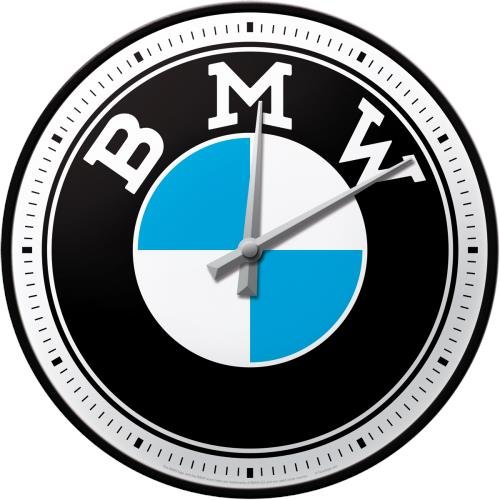 51097 Zegar ścienny BMW Logo Nostalgic-Art Merchandising