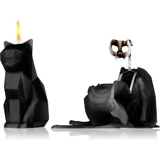 54 Celsius PyroPet KISA (Cat) świeczka dekoracyjna Black 17 cm Inna marka