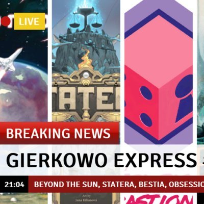 #54 Gierkowo Express - Beyond the Sun, Statera, Bestia, Obsession, Thorgal, Among Cultists, Doniczki... - Kości, Piony i Bastiony - podcast Opracowanie zbiorowe