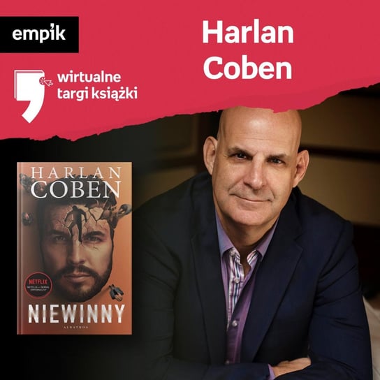 #54 Harlan Coben - Wirtualne Targi Książki - podcast Meredith Taida, Borowiecka Katarzyna, Coben Harlan