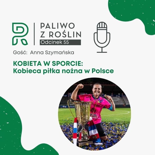 #55 Kobieta w sporcie: Anna Szymańska - kobieca piłka nożna w Polsce - Paliwo z roślin - podcast Maksym Sylwia