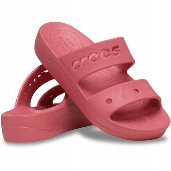 Crocs Klapki Damskie na Platformie Baya Platform 208188 Sandal 36-37 ...