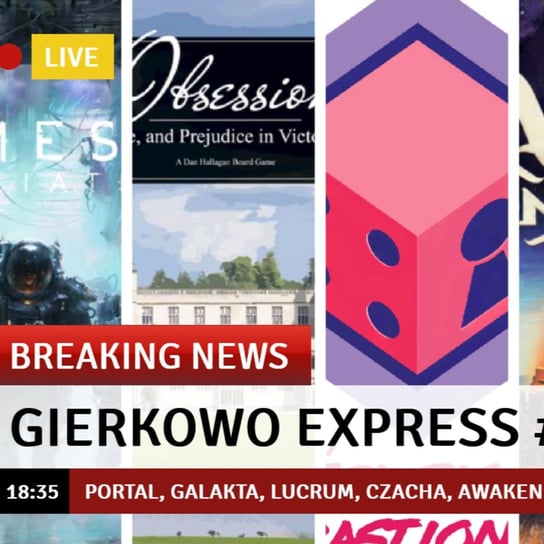 #57 Gierkowo Express - Portal, Galakta, Lucrum, Czacha, Awaken Realms, Rebel... - Kości, Piony i Bastiony - podcast Opracowanie zbiorowe