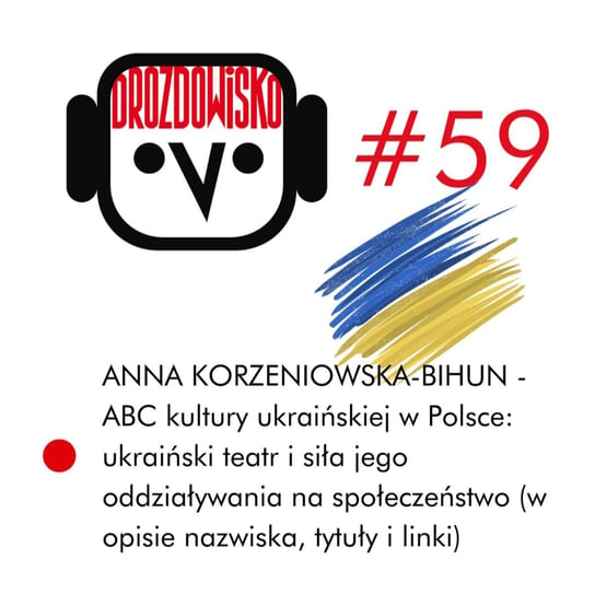 #59 Anna Korzeniowska-Bihun (ABC kultury ukraińskiej) Drozda Teresa