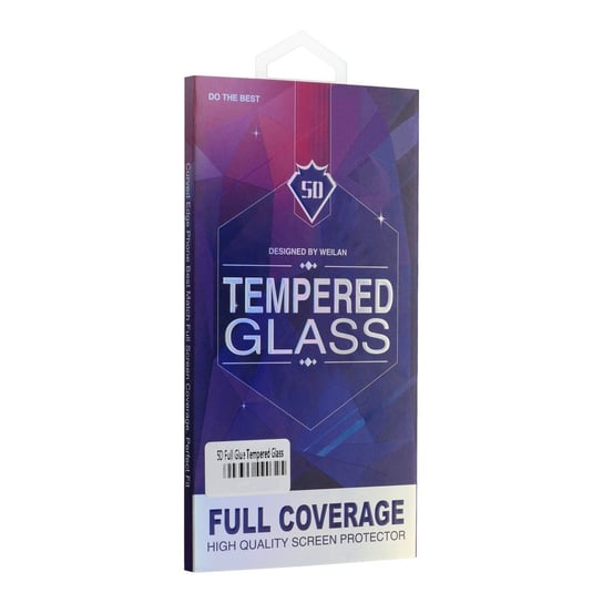5D Full Glue Tempered Glass - do Iphone 12 Pro Max (MATTE) czarny KD-Smart