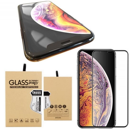 5D Glass Full Cover Anti Dust Szkło Hartowane Cały Ekran iPhone XS Max/ 11 Pro Max (Black) D-pro