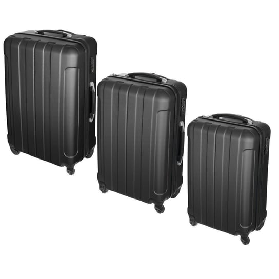 5five Simple Smart, Zestaw walizek na kółkach, czarny, 3 szt. 5five Simple Smart