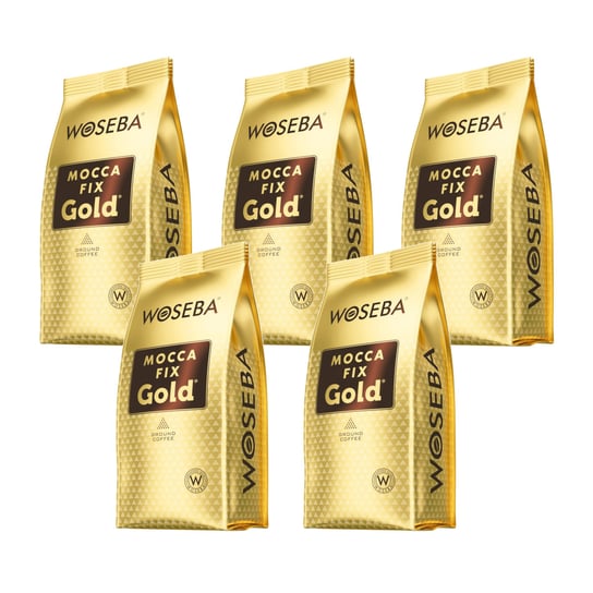 5x Kawa mielona WOSEBA Mocca Fix Gold 250 g Woseba