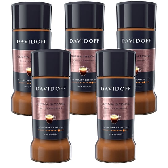 5x Kawa rozpuszczalna DAVIDOFF Crema Intense 90 g Davidoff