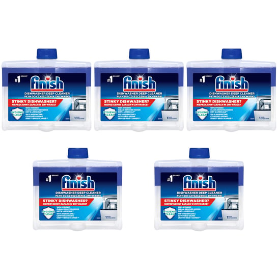 5x Płyn do czyszczenia zmywarki FINISH Regular 250 ml FINISH