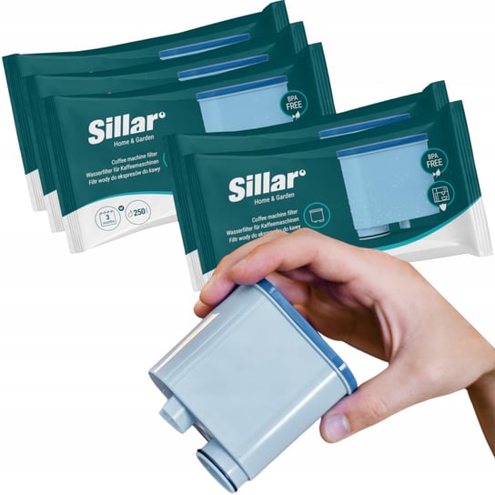 5x Sillar - filtr wkład filtrujące do ekspresów Philips Saeco zamiennik Sillar
