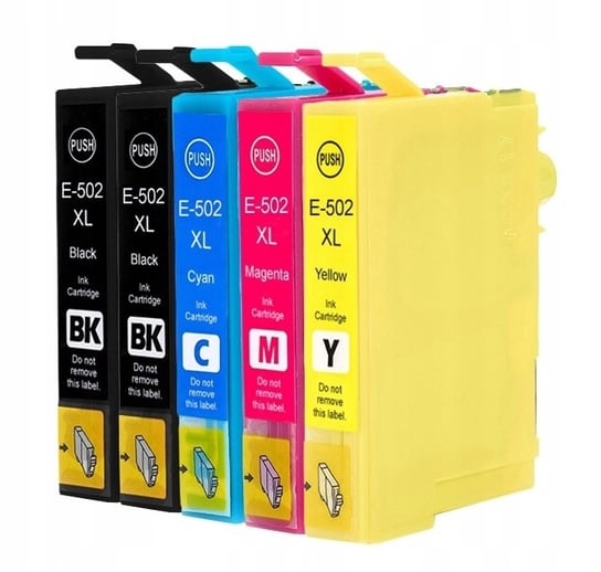 5X Tusz Do Epson 502 Xl Xp-5100 Xp-5150 Xp-5155 ORYGINALEX