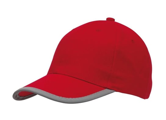 6-panelowa czapka DETECTION, czerwony UPOMINKARNIA