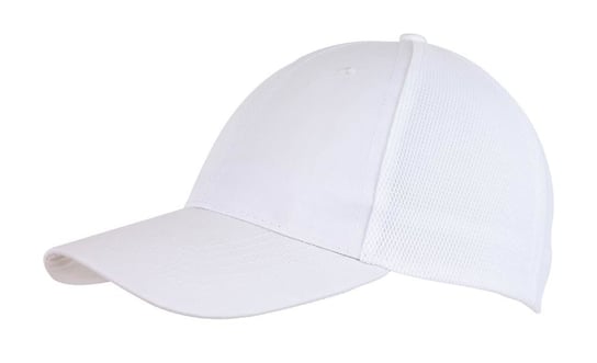 6 segmentowa czapka PITCHER, biały UPOMINKARNIA