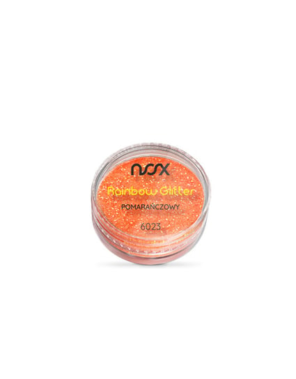6023 Rainbow Glitter NOX Pomarańczowy 2 g NOX
