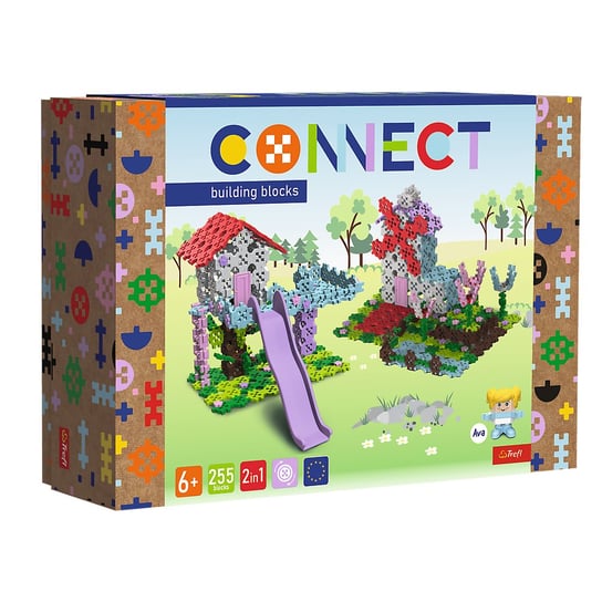 61978 Klocki Connect - Tree House / Windmill - L Trefl