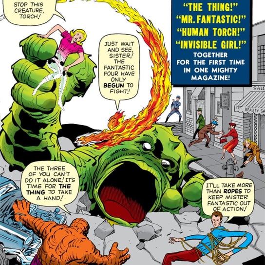 #63 Fantastic Four #1 - 60. rocznica Marvela - Komiksmeni - podcast Natalia Nowecka, Sergiusz Kurczuk