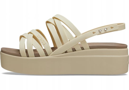 CROCS LITE RIDE SANDAŁY DAMSKIE BEŻOWE LOGO 41-42 1ŻIO - Crocs | Sport ...