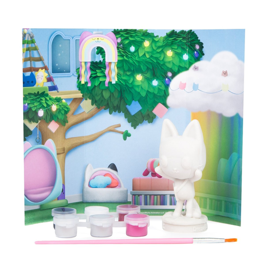 Koci domek Gabi figurka do malowania 4 wzory - RMS | Sklep EMPIK.COM