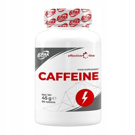 6Pak Kofeina 90Kap Caffeine Energia I Koncentracja 6PAK NUTRITION
