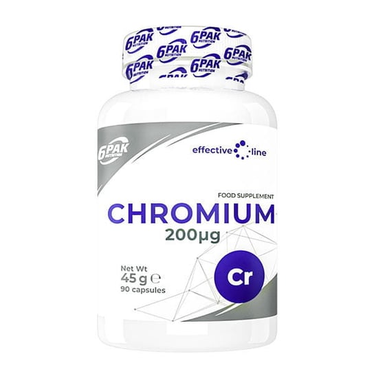 6Pak Nutrition Chromium 90 Caps 6PAK NUTRITION