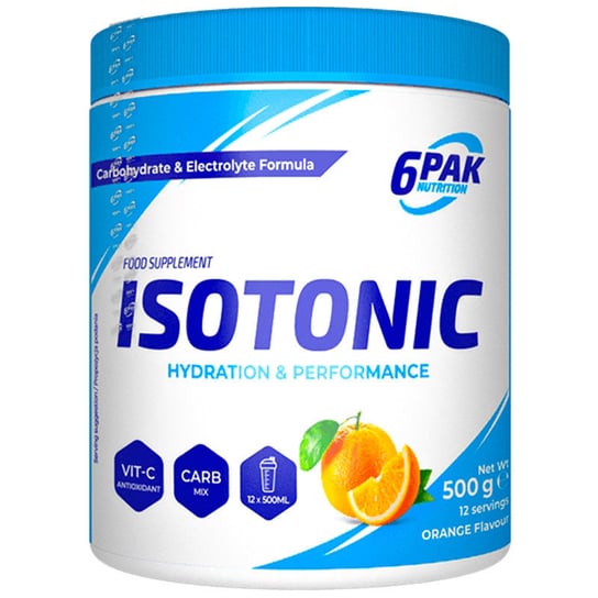 6Pak Nutrition Isotonic 500G 6PAK NUTRITION