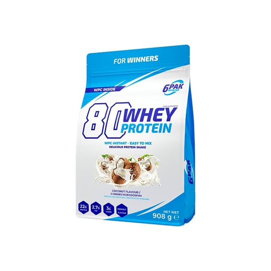6Pak Whey Protrein 908G - Kokos 6PAK NUTRITION