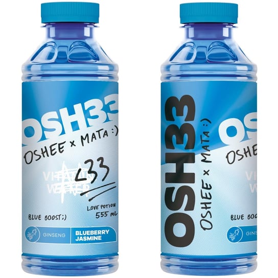 6x OSH33 x MATA Love Potion Blue Boost jagoda jaśmin 555 ml Oshee