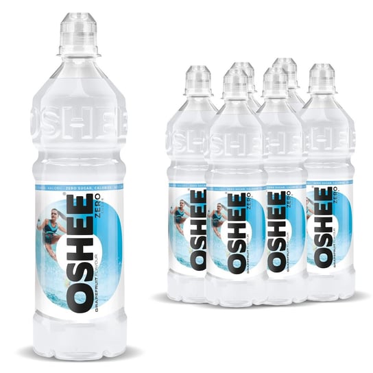 6x OSHEE Sports Drink ZERO Grapefruit 750 ml Oshee