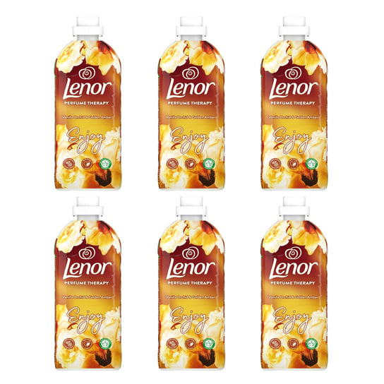 6x Płyn do płukania LENOR Gold Orchid Amber 48 prań 1,2 l Lenor