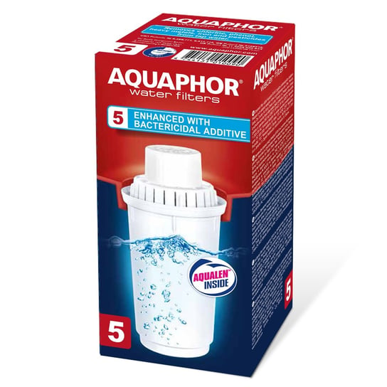 6x Wkład Filtrujący Aquaphor B5/B100-5 Wydajność Do 300L AQUAPHOR
