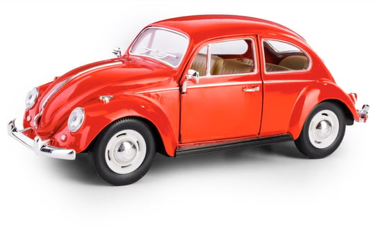 7'' 1967 Volkswagen Classical Beetle-Czerwony KINSMART