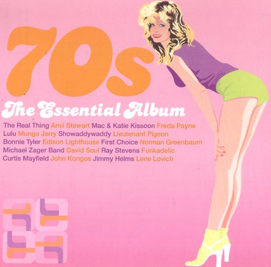 70's Essential Album Mungo Jerry, Tyler Bonnie, Funkadelic, The Real Thing, Lulu, Greenbaum Norman, Kongos John, Lovich Lene, Stewart Amii