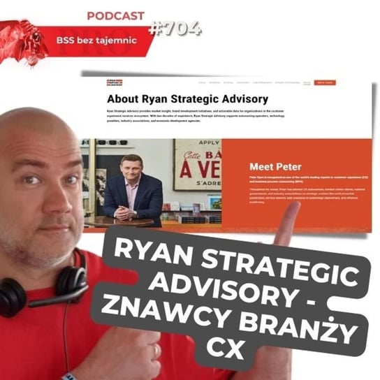 #704 ONI o branży CX wiedzą wszystko – Ryan Strategic Advisory - podcast Doktór Wiktor