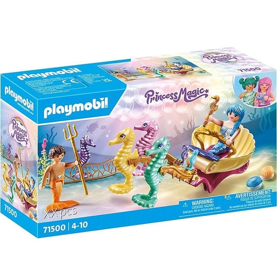 71500 Playmobil Princess Magic - Podwodni mieszkańcy z powozem koników morskich Playmobil