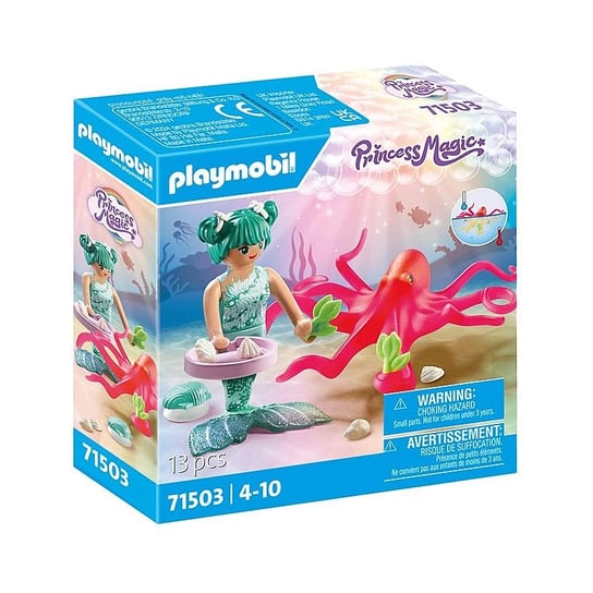 71503 Playmobil Princess Magic - Syrenka ze zmieniającą kolory ośmiornicą Playmobil