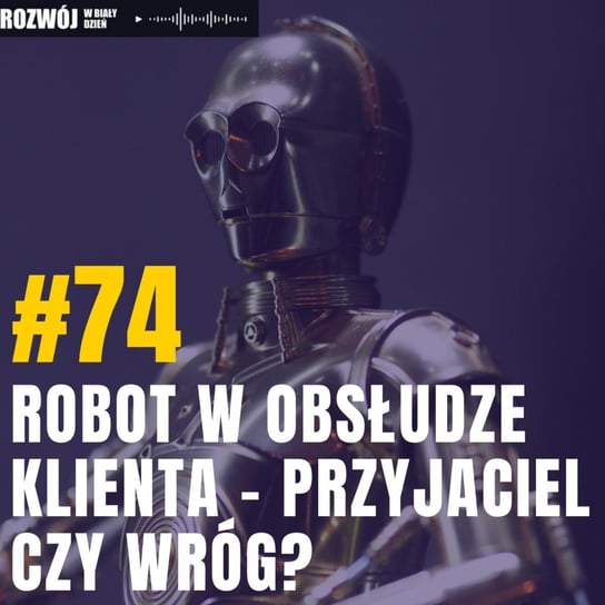 #74 Robot w obsłudze klienta - przyjaciel czy wróg? - Rozwój w Biały Dzień - podcast Kurcewicz Żaneta