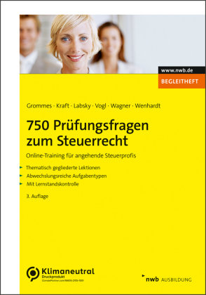 750 Prüfungsfragen zum Steuerrecht NWB Verlag