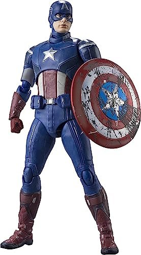 75339 – Marvel Avengers Assemble – Figurki SH – Kapitan Ameryka 15 cm BANDAI