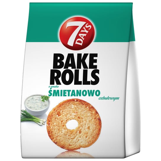 7days bake rolls smak śmietana i cebula 160 g 7Days