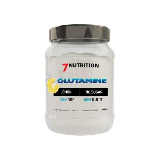7Nutrition - Glutamine - 500 g - cytrynowy 7 Nutrition