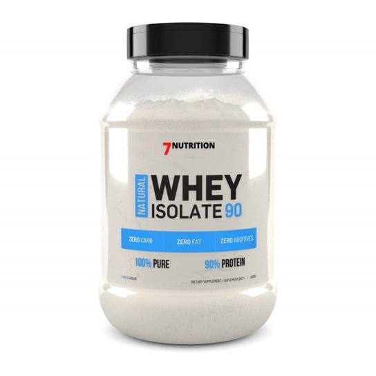 7Nutrition - Natural Whey Isolate 90 - 1 kg 7 Nutrition
