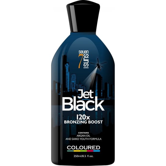 7suns, Jet Black, Bronzer, 250 ml 7suns